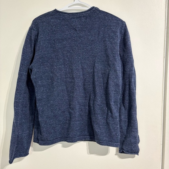 🎉4/30$🎉 Tommy Hilfiger Navy Vintage Sweatshirt – Men’s XS 👕 - Picture 5 of 5